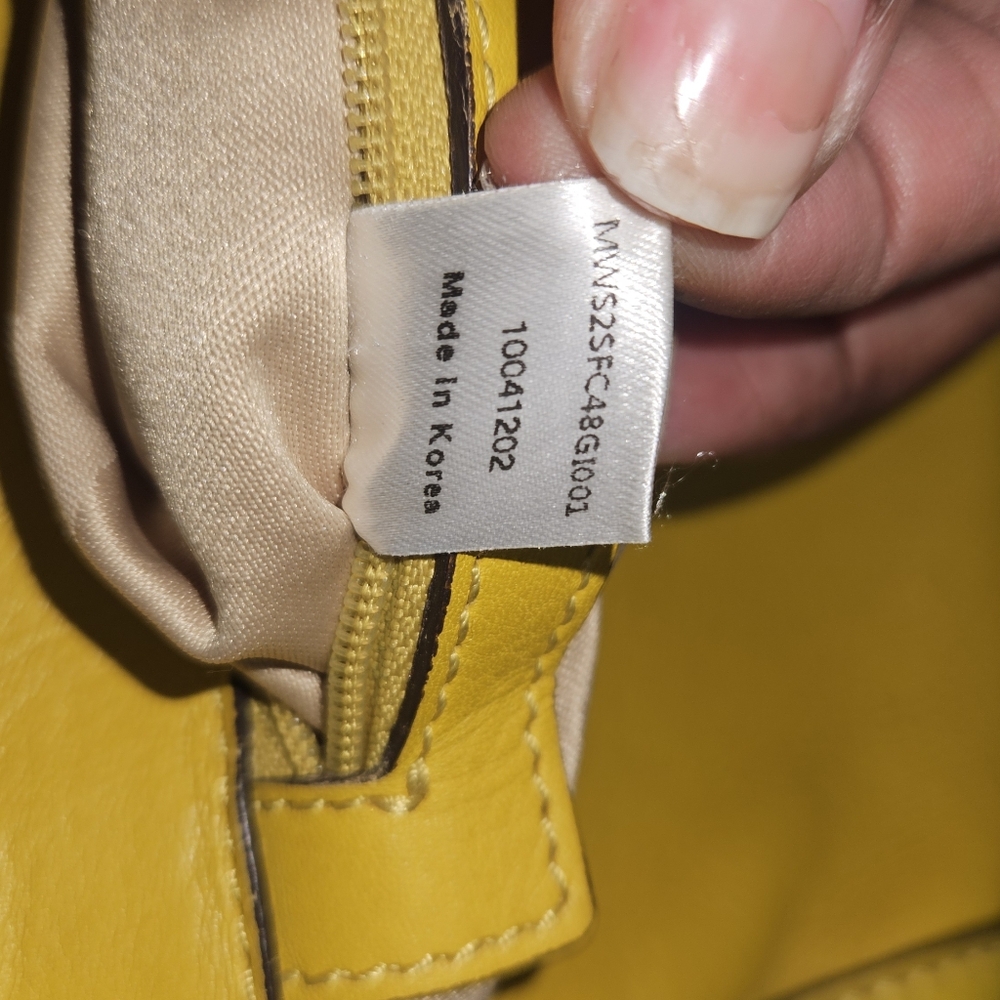 MCM 2 Way Leather Satchel - Picture 3 of 13